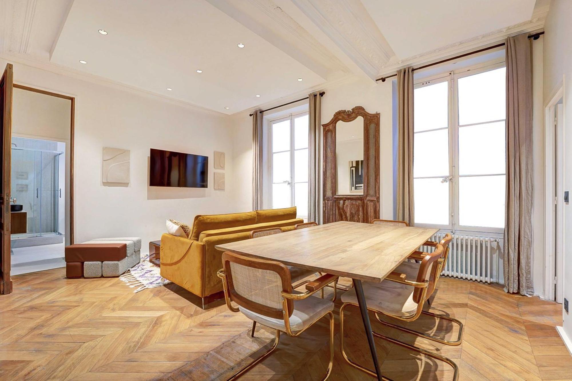 Appartamento Charm And Elegance For 8p-3br - Grands Boulevards